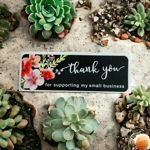 40 Thank You Stickers!